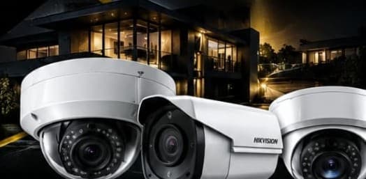 CCTV dome and bullet cameras installed by TT Crimeshield at a home in Gauteng