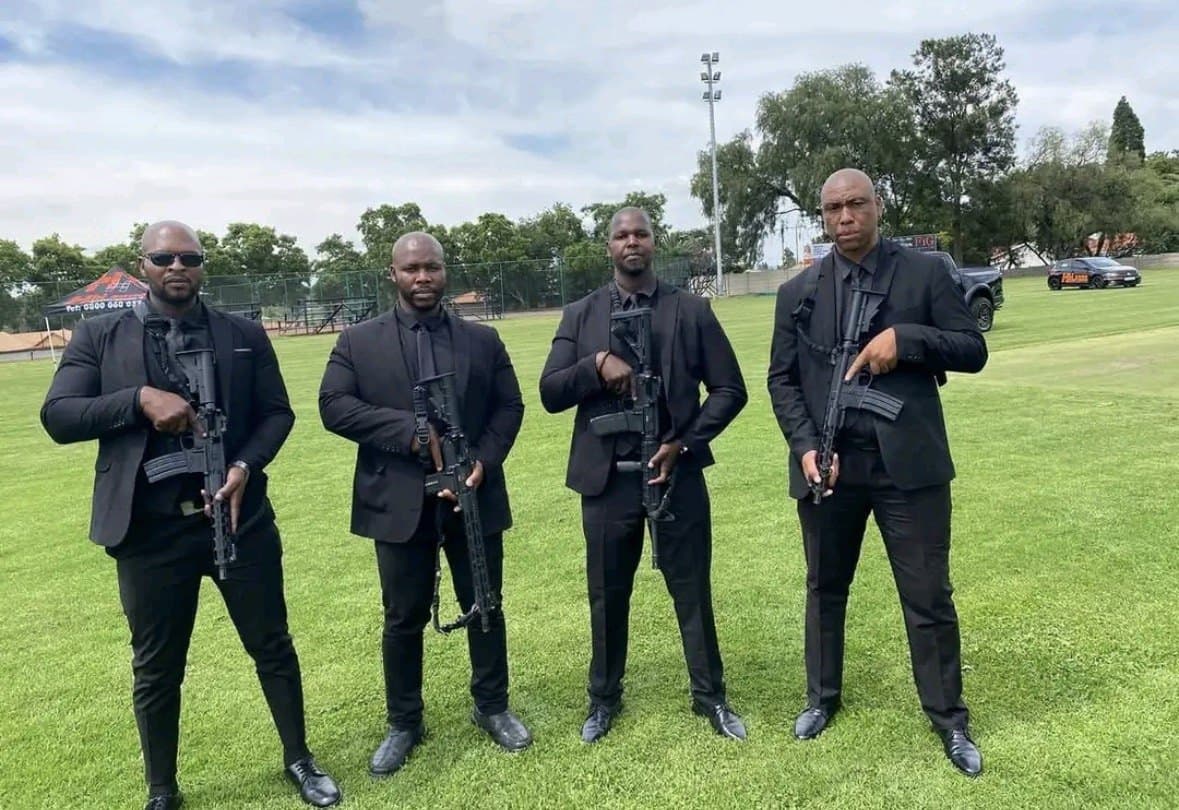 TT Crimeshield close protection officers on duty in Gauteng